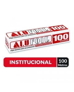 Papel Aluminio 100 MT Alufoil