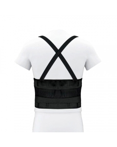 Faja Lumbar Elasticada Blackbull color Negro