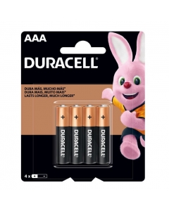 Pilas AAA Alcalinas 1.5V 4 UND