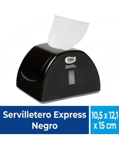 Dispensador Servilleta Express Plástico / Negro