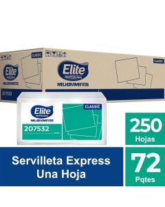 Servilleta Dispensador H/S Express Classic 10 x 21 CM 250 HJS x 72 Pqtes