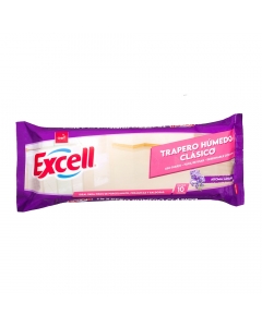Trapero Húmedo para todo tipo de Piso - Lavanda 10 UND x 1 Pqte