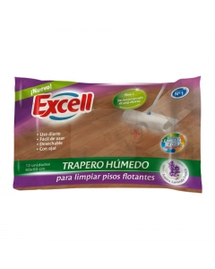 Trapero Húmedo para Piso Flotante - Lavanda 10 UND x 1 Pqte