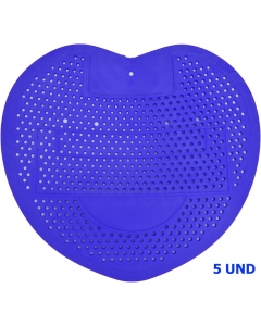 Tapete Urinario Aromático color Azul Pack 5 UND