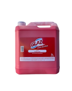 Cera Líquida Acrílica Roja Autobrillo 5 LT