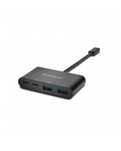 Hub USB-C Kensington 2 Puertos USB-A y 2 Puertos USB-C Negro CH1000