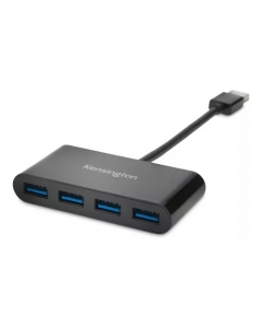 Hub USB Kensington 4 Puertos USB 3.0 Negro UH4000