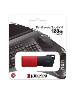 Pendrive USB 3.2 Flashdrive DataTraveler Exodia de 128GB