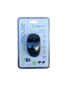 Mouse Óptico Inalámbrico Klipxtreme KMW-330 color Negro