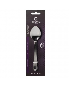 Cucharas de Té de Acero Inoxidable 6 UND