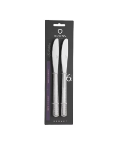 Cuchillos de Acero Inoxidable 6 UND