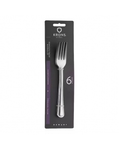 Tenedores de Acero Inoxidable 6 UND