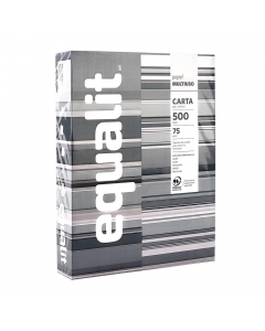 Papel Fotocopia - Carta  500 HJS / 75 GR Equalit