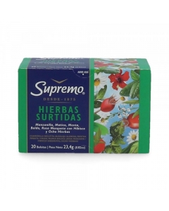 Té Hierbas Surtido 20 Bolsas