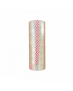 Cinta Adhesiva Transparente Económica 18 MM x 30 MT - Pack 12 UND