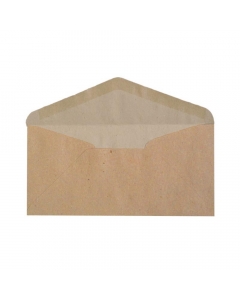 Sobre Americano Kraft 10 x 23 CM 10 UND