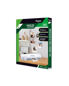 Láminas para Plastificar tamaño Carta - 125 Micras 100 UND