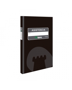 Libro de Asistencia Tapa Dura 100 HJS