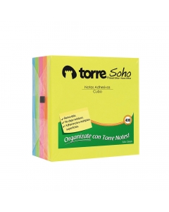 Notas Adhesivas Cubo 7,6 x 7,6 CM 400 HJS 