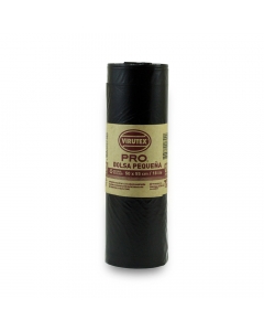 Bolsas de Basura Negro Rollo 20 UND 50 x 55 CM (Espesor 22 µm)