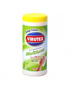 Paño Toalla Desinfectante Easy Clean Aroma Limón 35 UND